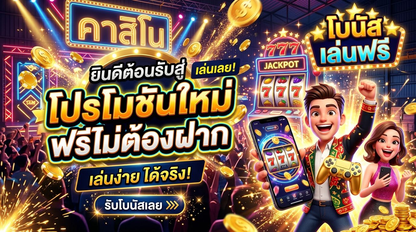 โปรโมชันใหม่ฟรีไม่ต้องฝาก-01