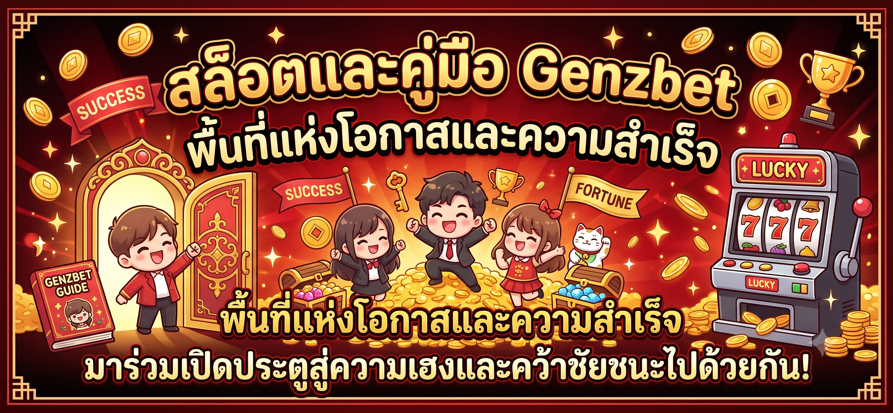 สล็อตและคู่มือ Genzbet พื้นที่แห่งโอกาสและความสำเร็จ