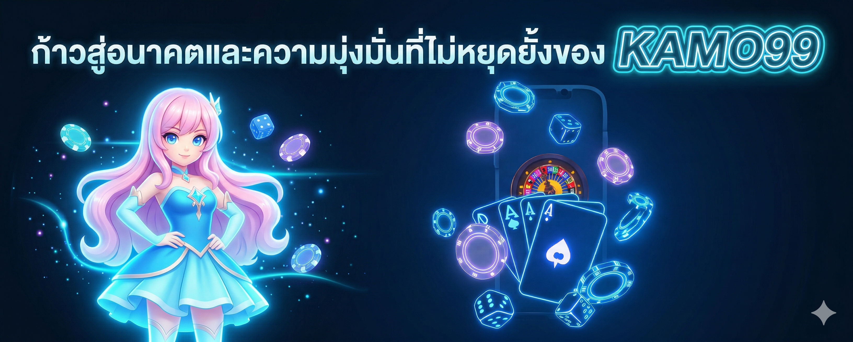 ก้าวสู่อนาคตและความมุ่งมั่นที่ไม่หยุดยั้งของ KAMO99