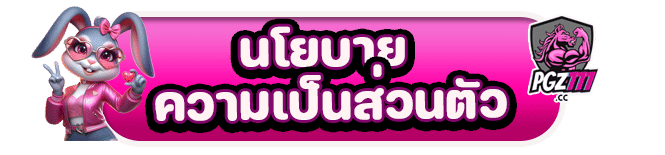 pgz777 นโยบายความเป็นส่วนตัว