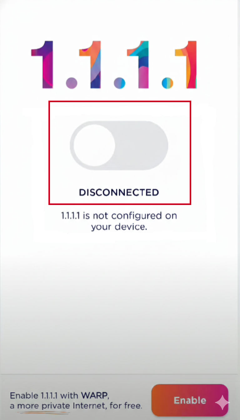 ดาวน์โหลดสำหรับ Android ขั้นตอนที่ 5 กดปุ่ม Connect