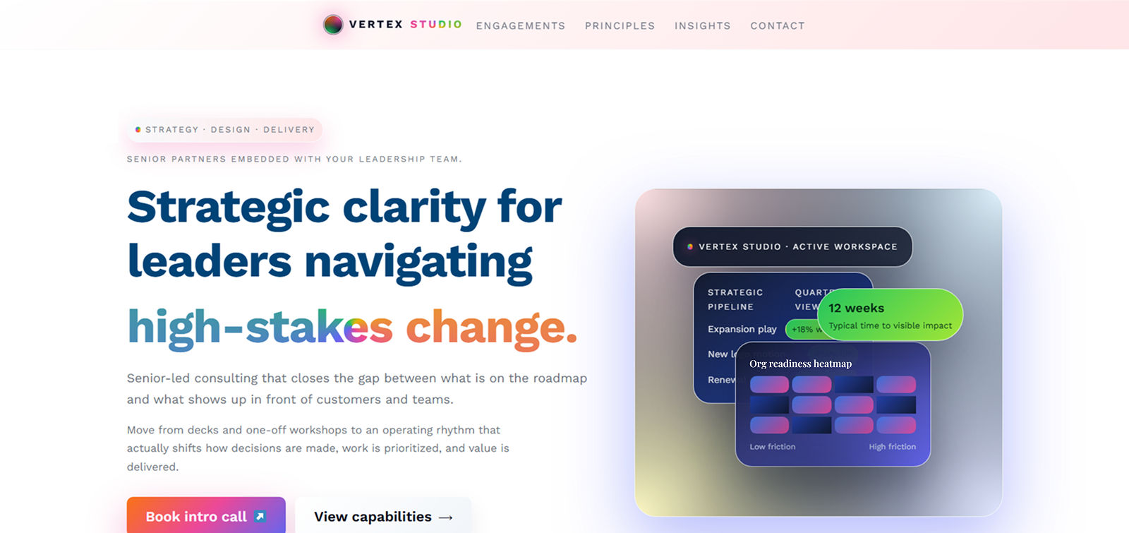 Professional services template