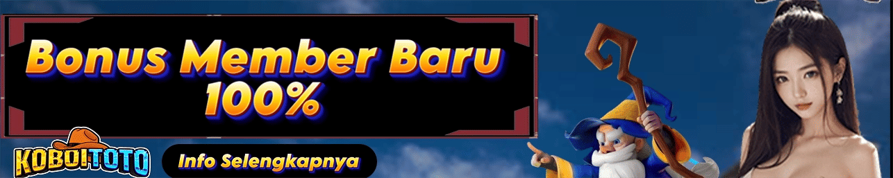 PROMO NEW MEMBER 100%