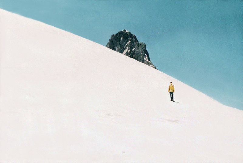 Hiking from kazbegi to khevsureti. Through the 'Chaukhi' mountain _ Film; Fujicolor c200;