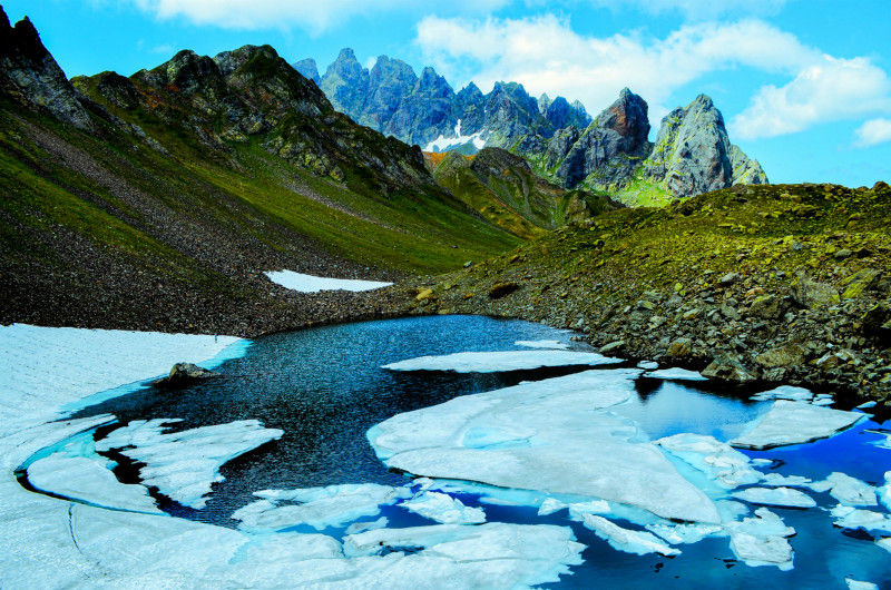 Tobavarchkhili lake, Samegrelo, Georgia