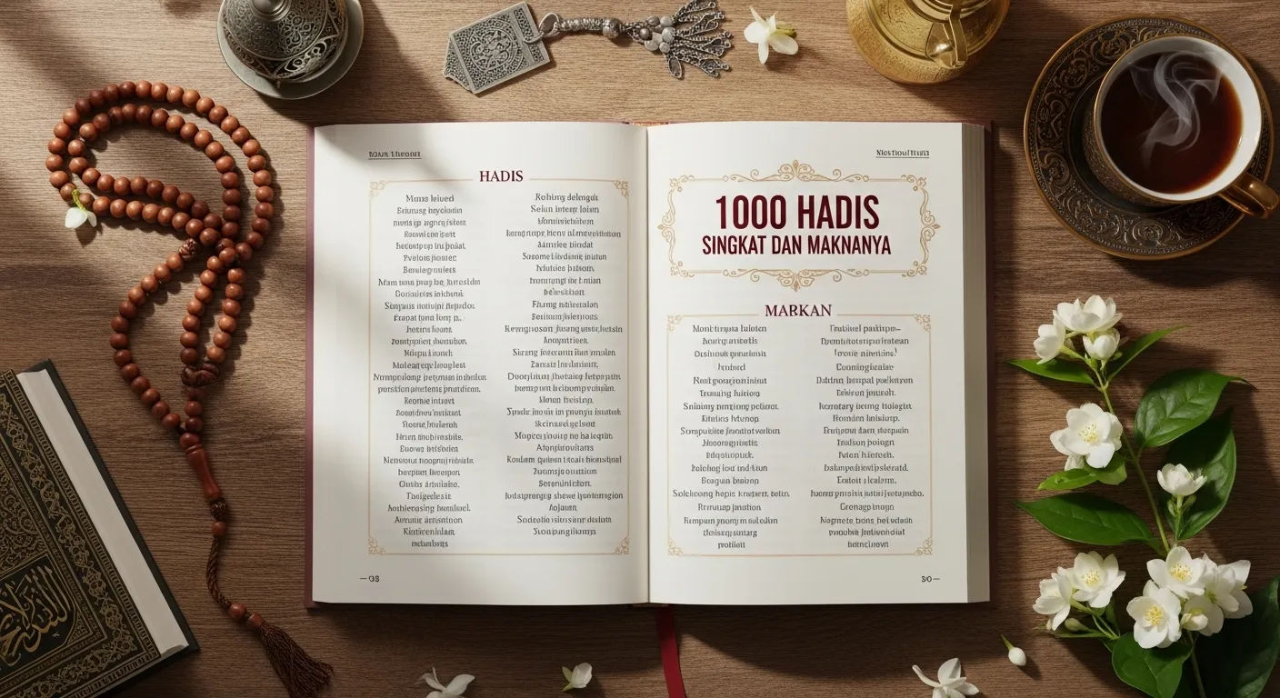 1000 Hadits Pendek Beserta Artinya Mudah Dipraktikkan