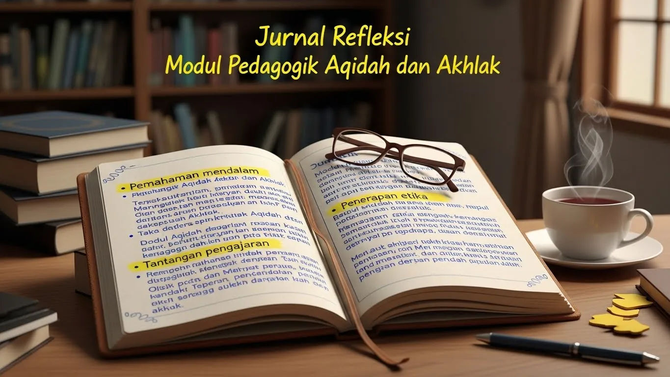Contoh Tugas Refleksi Modul Pedagogik Akidah Akhlak