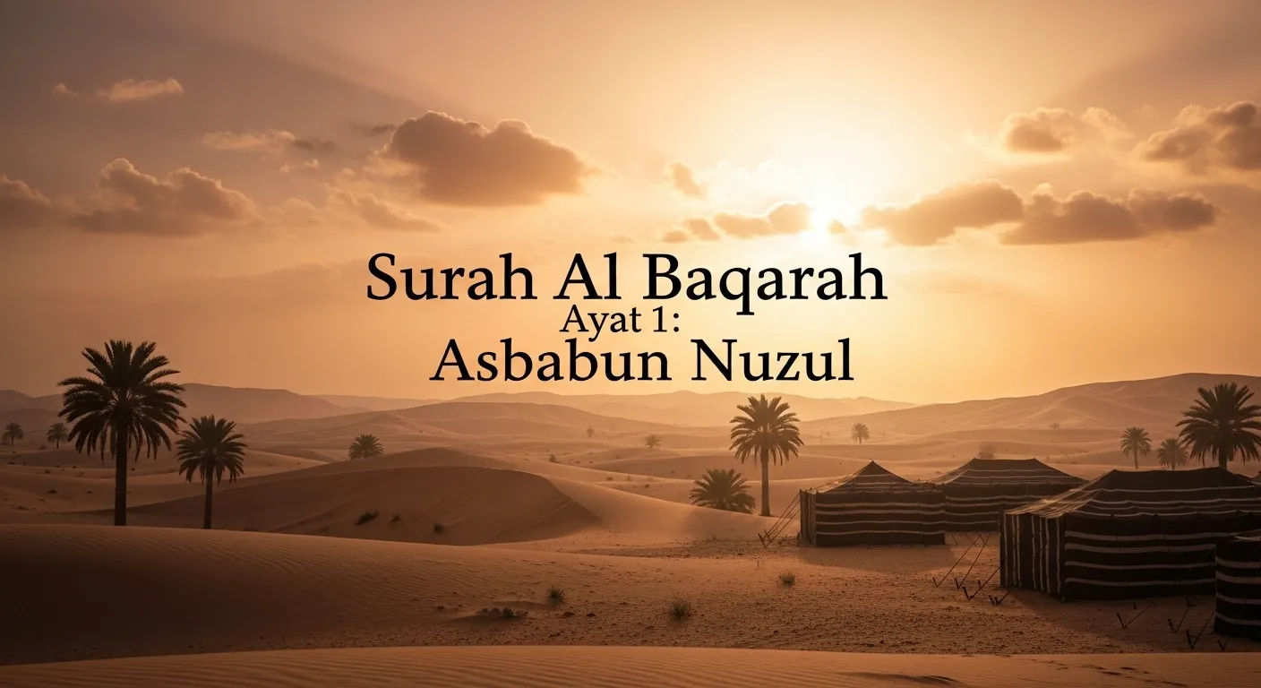 Surat Al Baqarah Ayat 1 Asbabun Nuzul