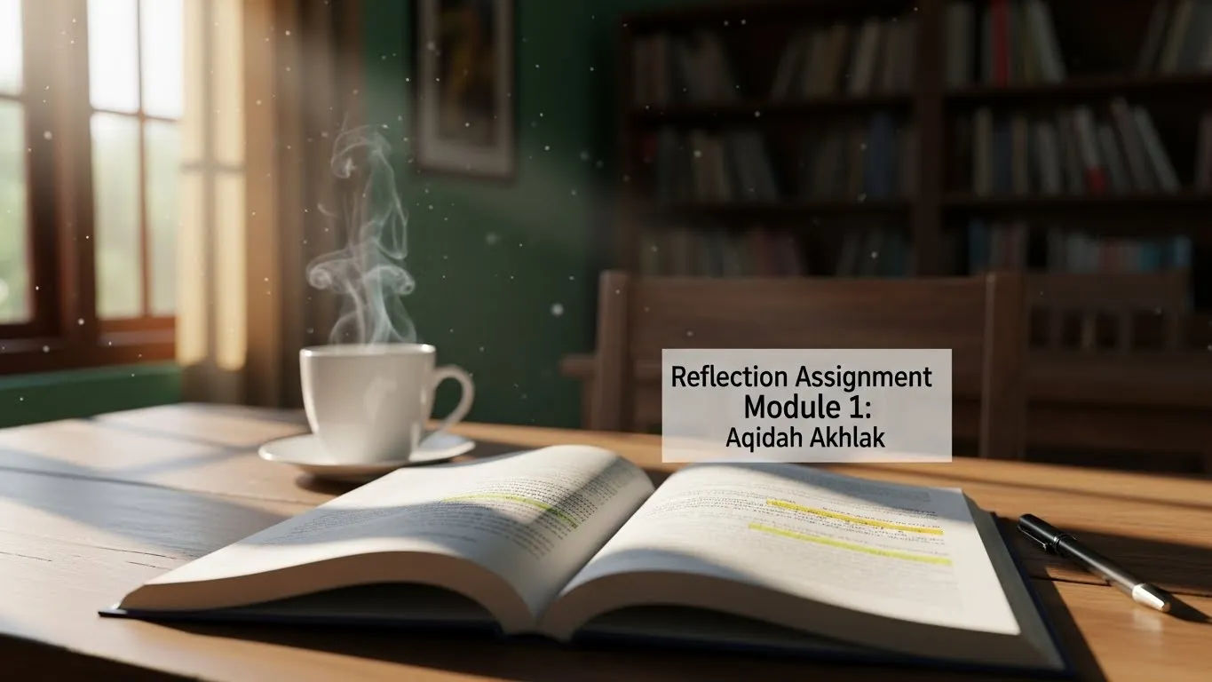 Tugas Refleksi Modul 1 Akidah Akhlak