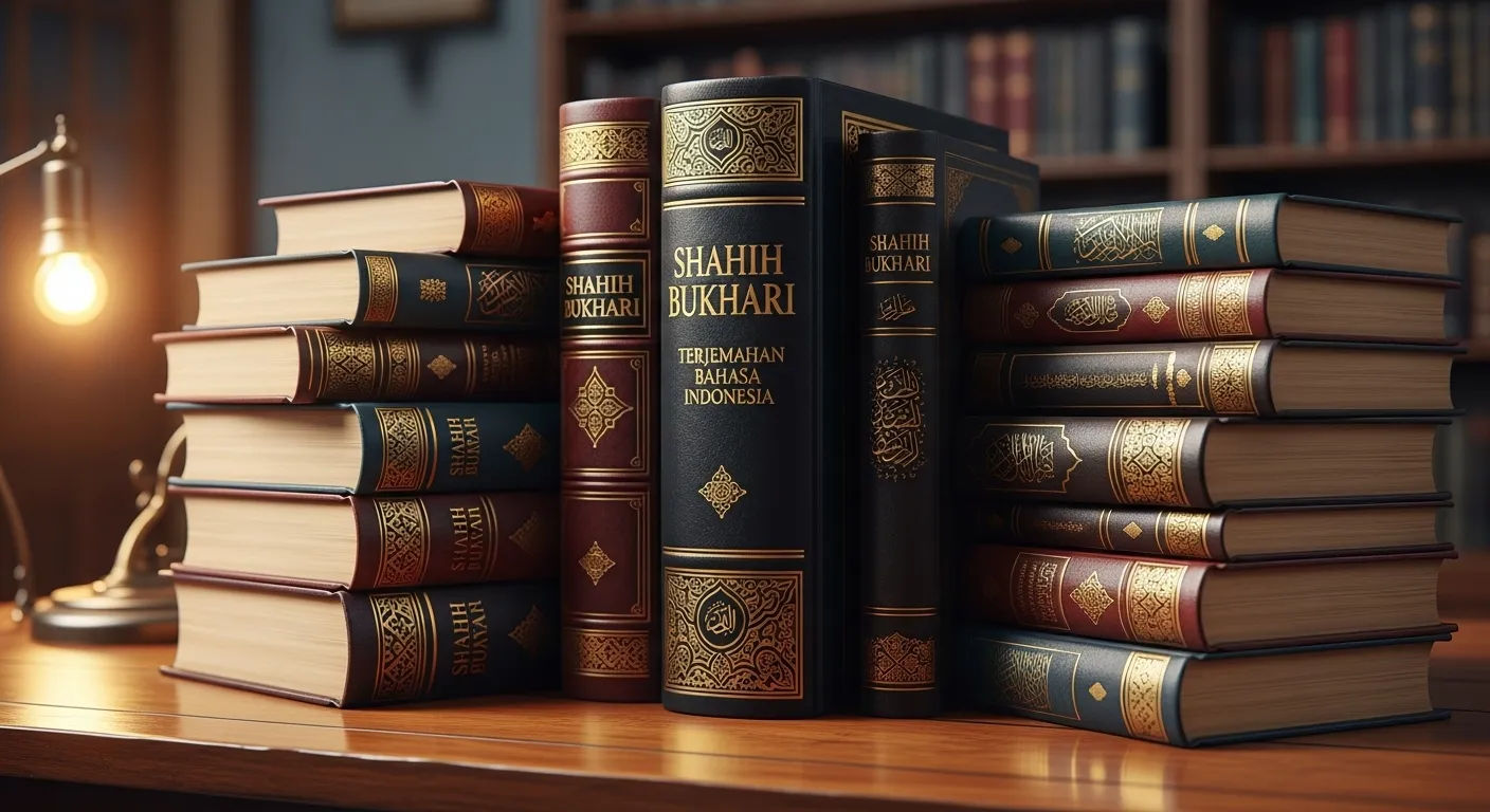 hadits bukhari latin dan artinya