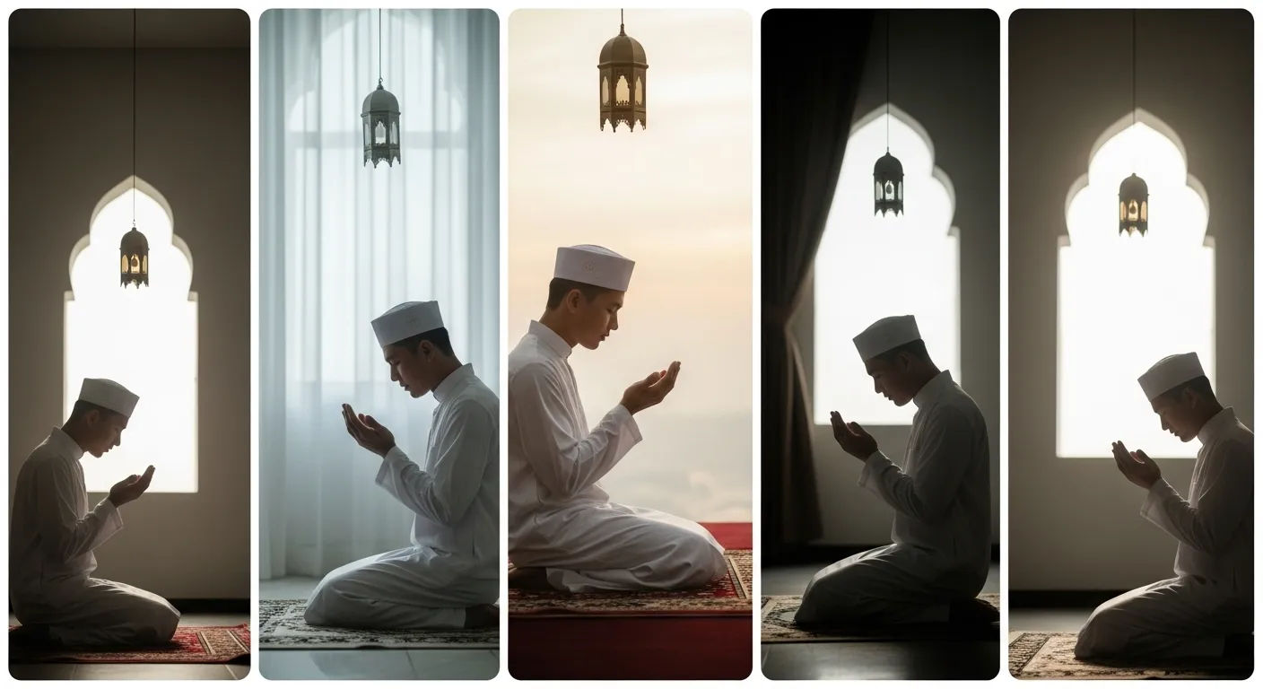 Hadits tentang Sholat 5 Waktu yang Wajib Dipegang Teguh