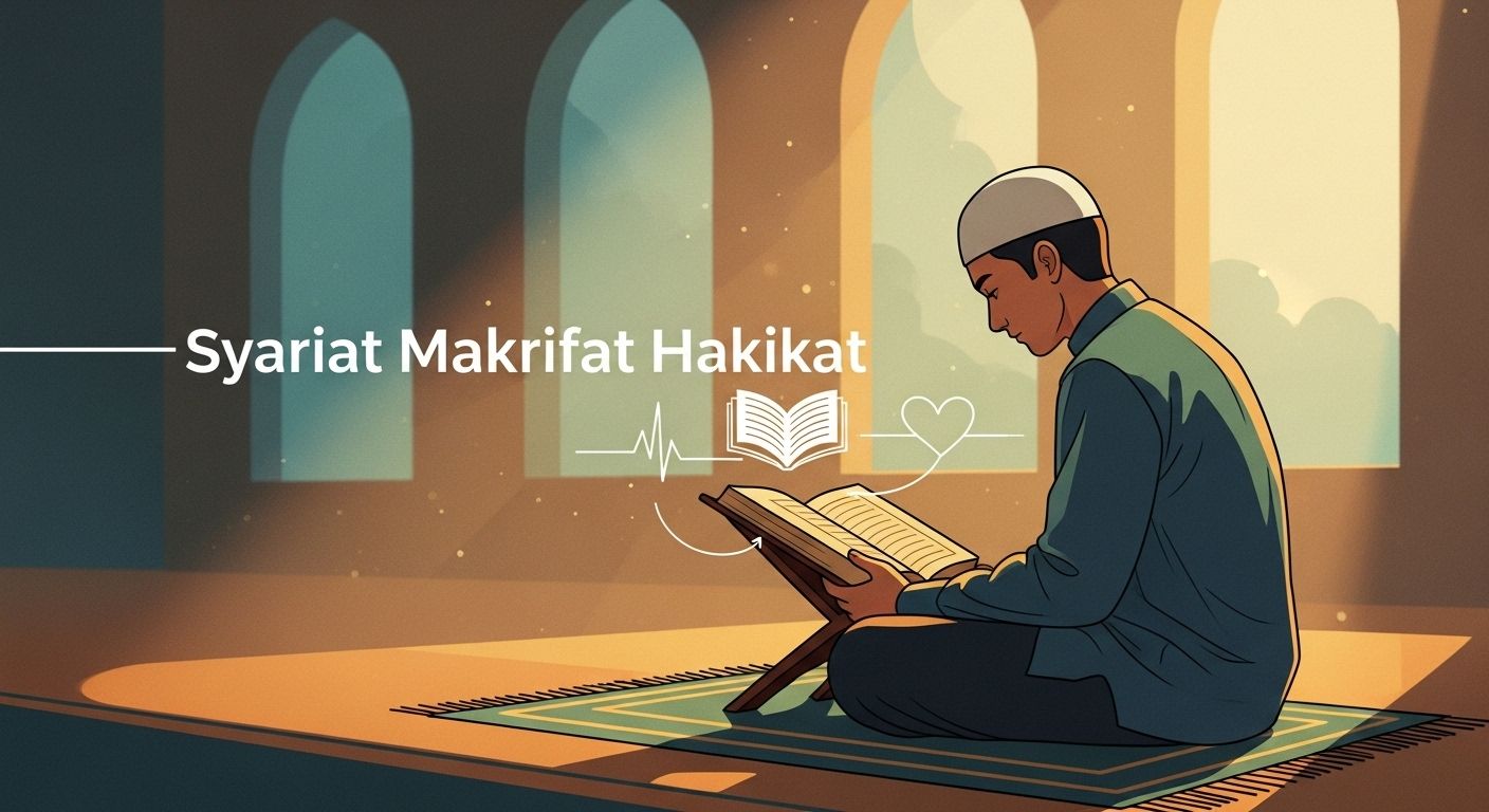 syariat makrifat hakikat