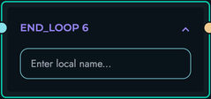 End Loop Block