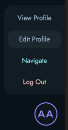 Go to edit profile