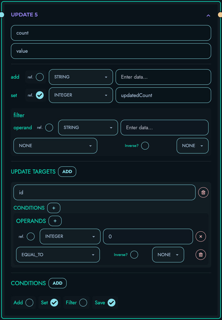 Update Block