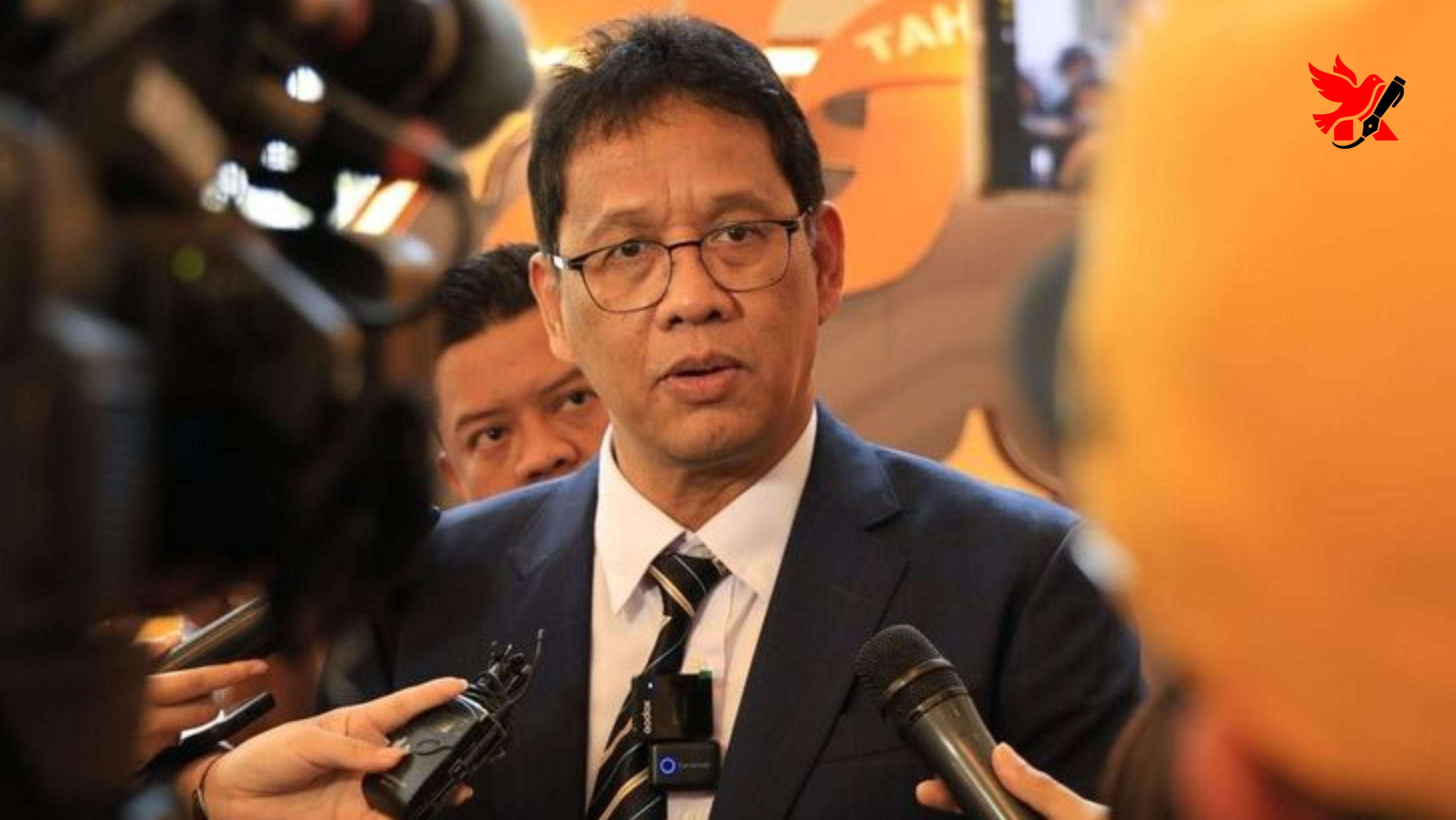 Menteri Keuangan Purbaya memberikan keterangan pers di kantor kementerian terkait rincian alokasi dana pendidikan dan program Makan Bergizi Gratis dalam APBN 2026.