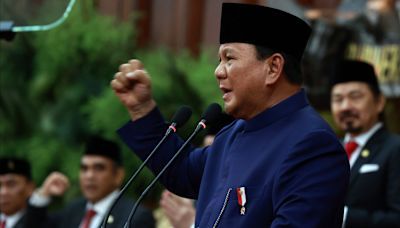 Presiden Prabowo Subianto saat memberikan sambutan resmi, menyinggung soal kumpulan kritik terhadap program Makan Bergizi Gratis (MBG).