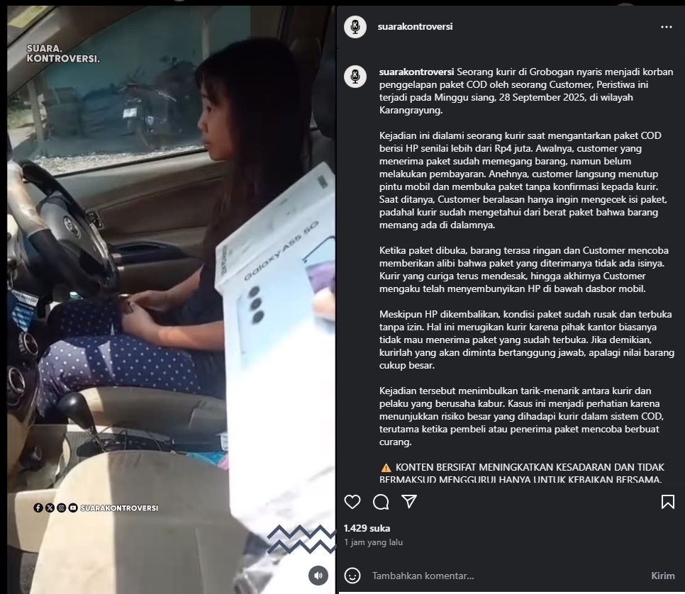 Modus Penipuan COD yang Marak