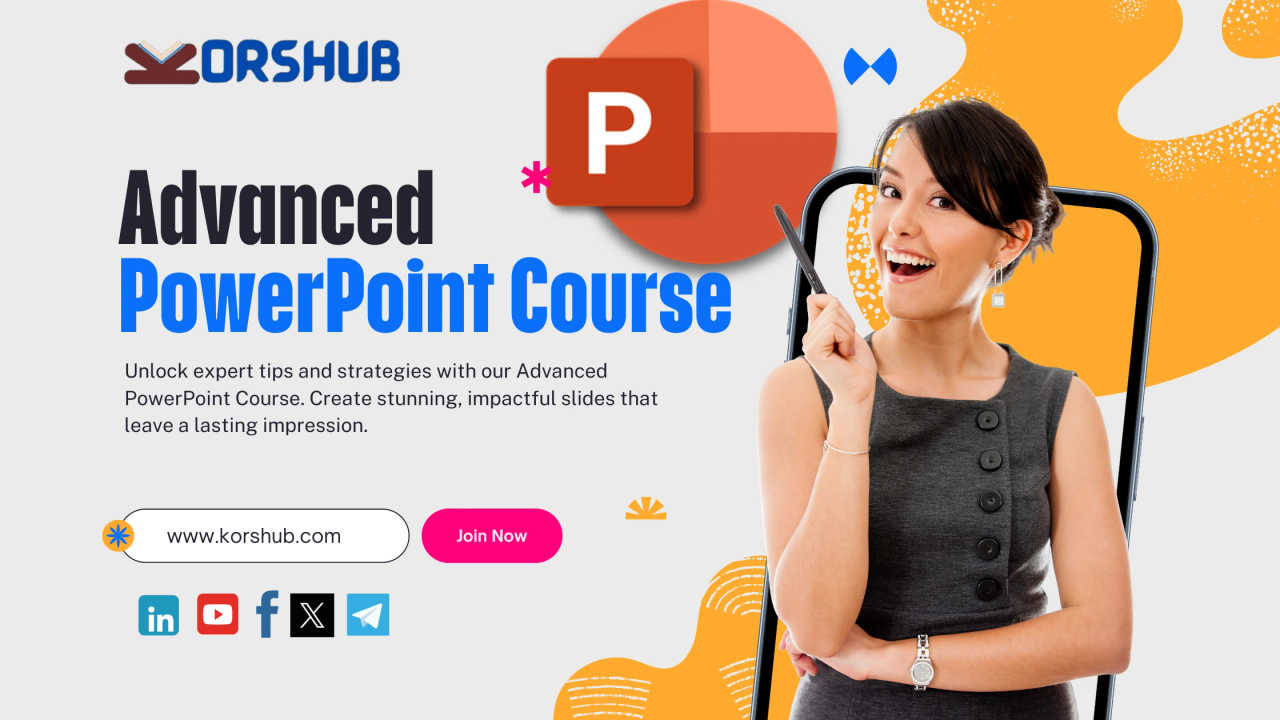 Advanced PowerPoint Course: Master Professional Presentations image