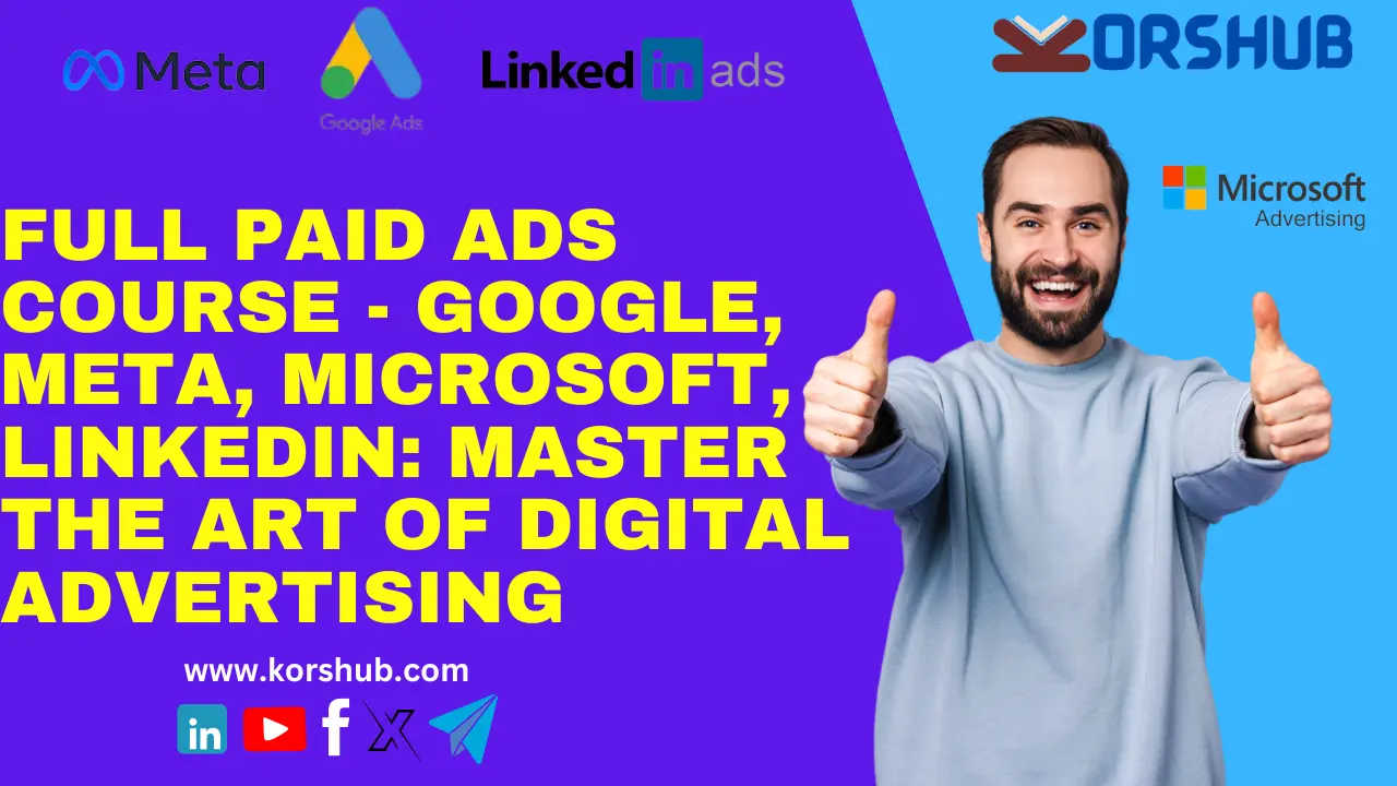Google, Meta, Microsoft, LinkedIn: Master the Art of Digital Advertising image