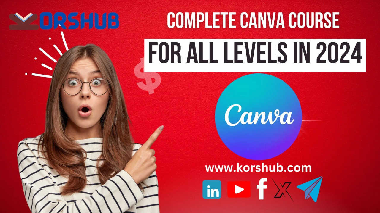 Transform Your Designs: Complete Canva Course for All Levels in 2024 image