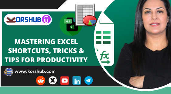 Unleash the power of Excel with expert shortcuts, tricks, and tips. image