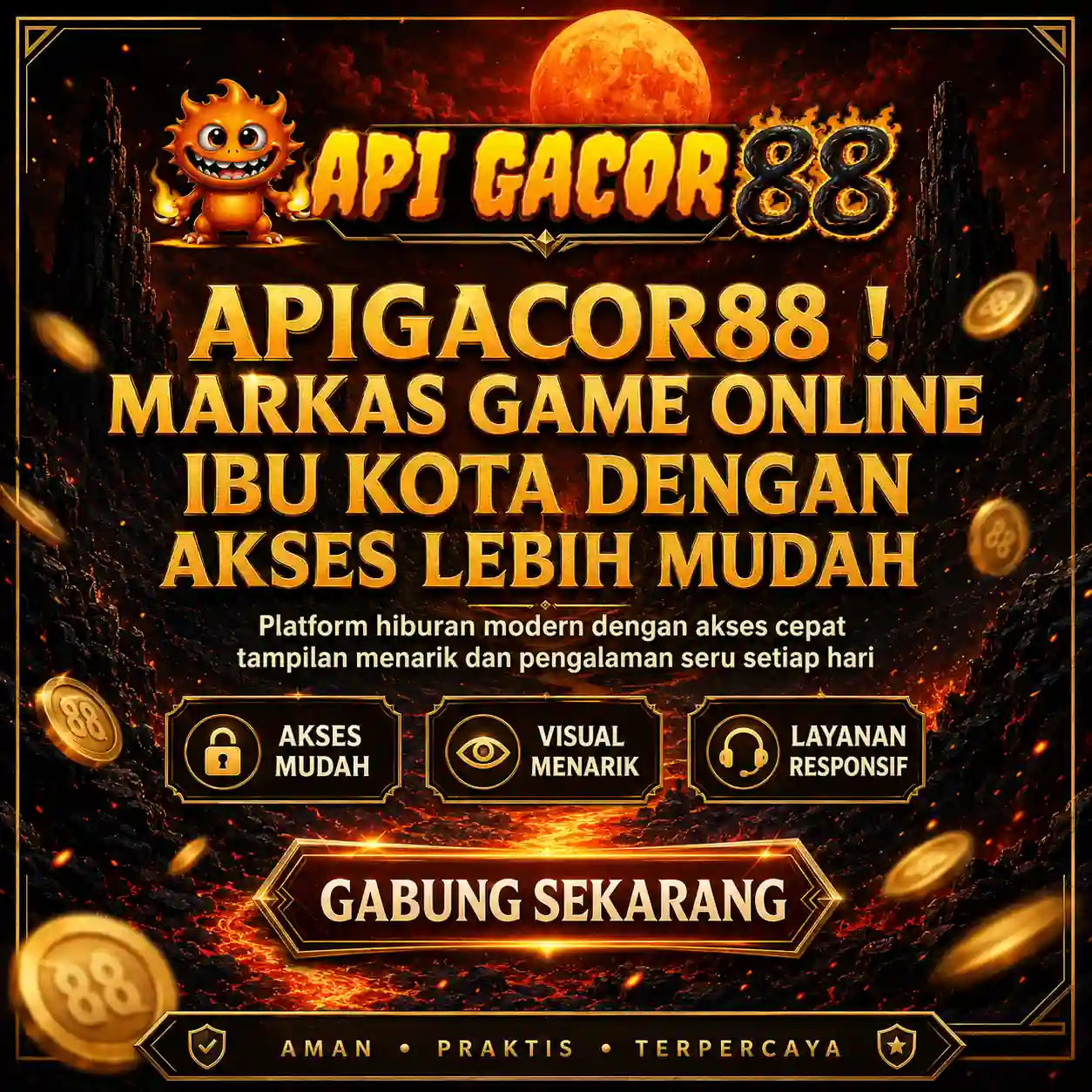 APIGACOR88 ! Markas Game Online Ibu Kota dengan Akses Lebih Mudah