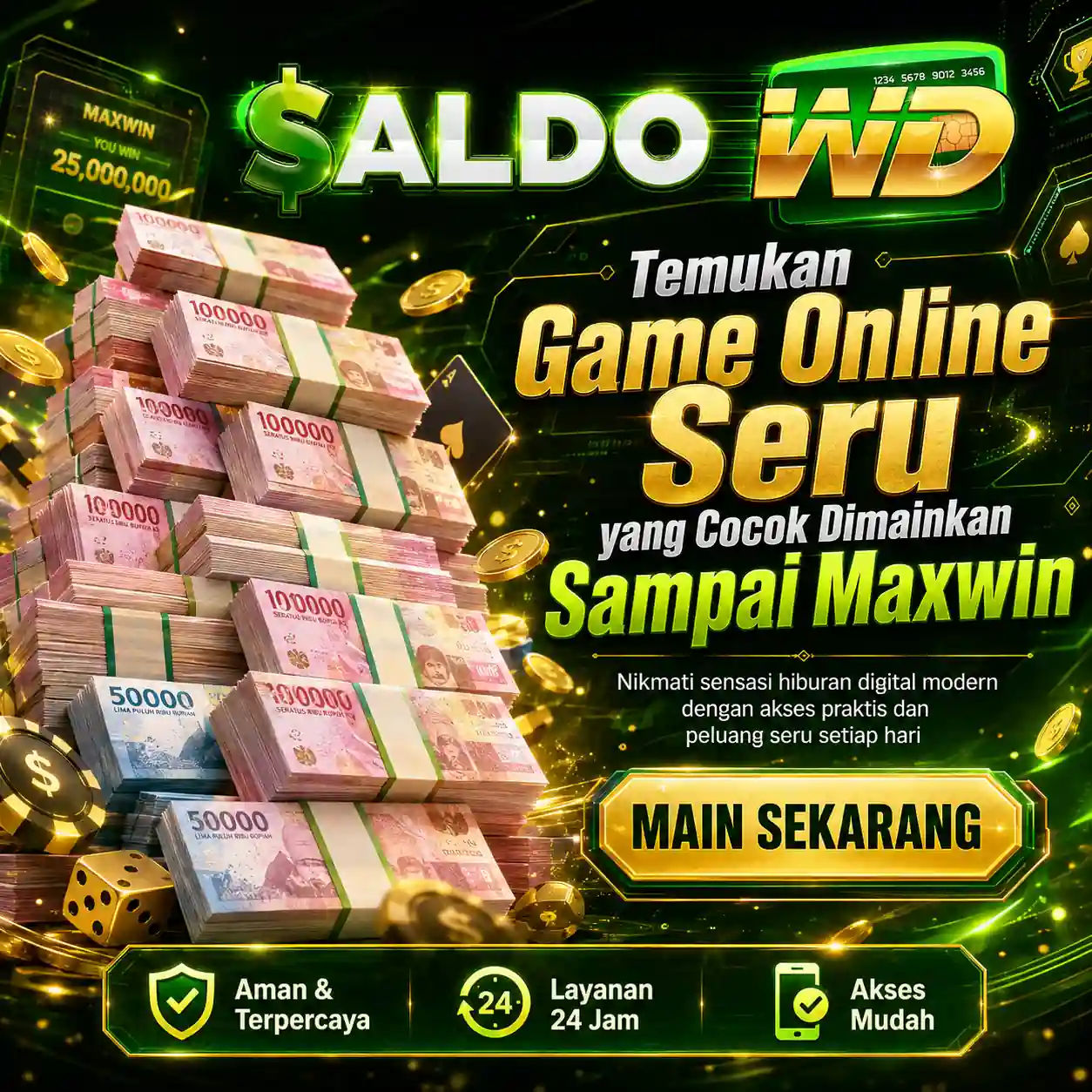 SALDOWD > Temukan Game Online Seru yang Cocok Dimainkan Sampai Maxwin