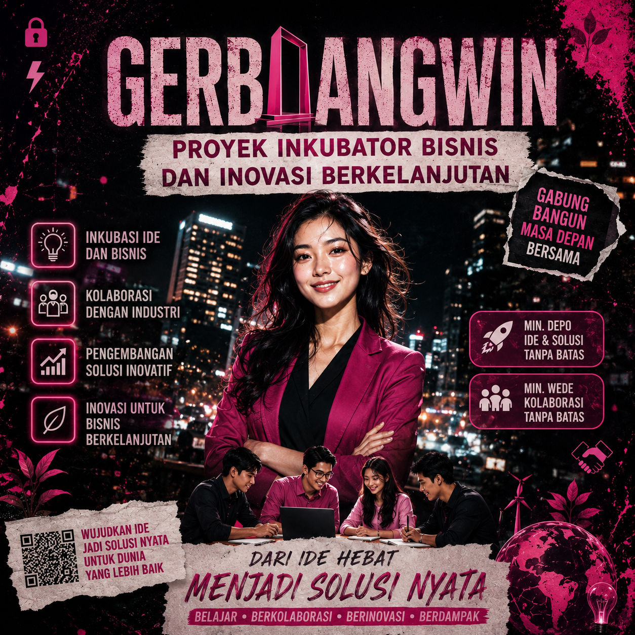 GERBANGWIN # Proyek Inkubator Bisnis dan Inovasi Berkelanjutan