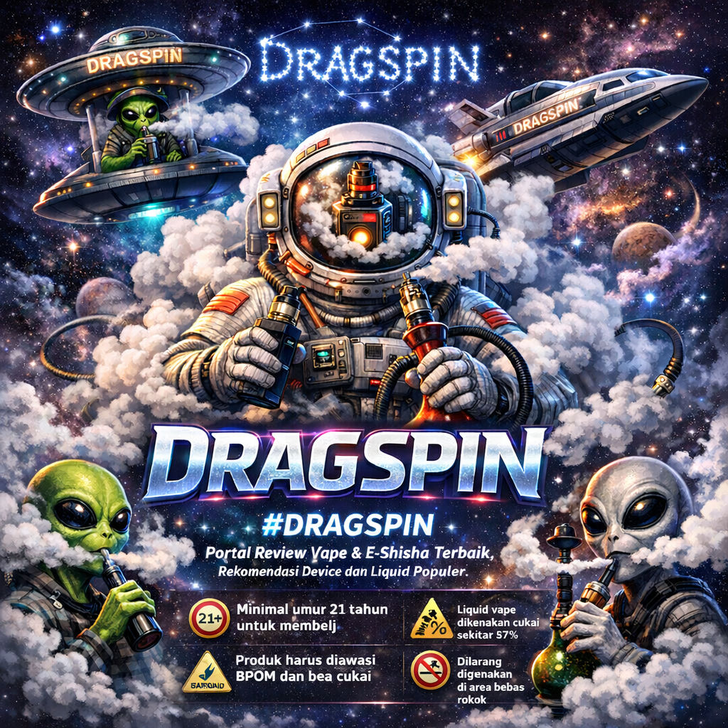 Koleksi Vape dan E-Shisha Premium Dragspin - Device Terbaru 2026