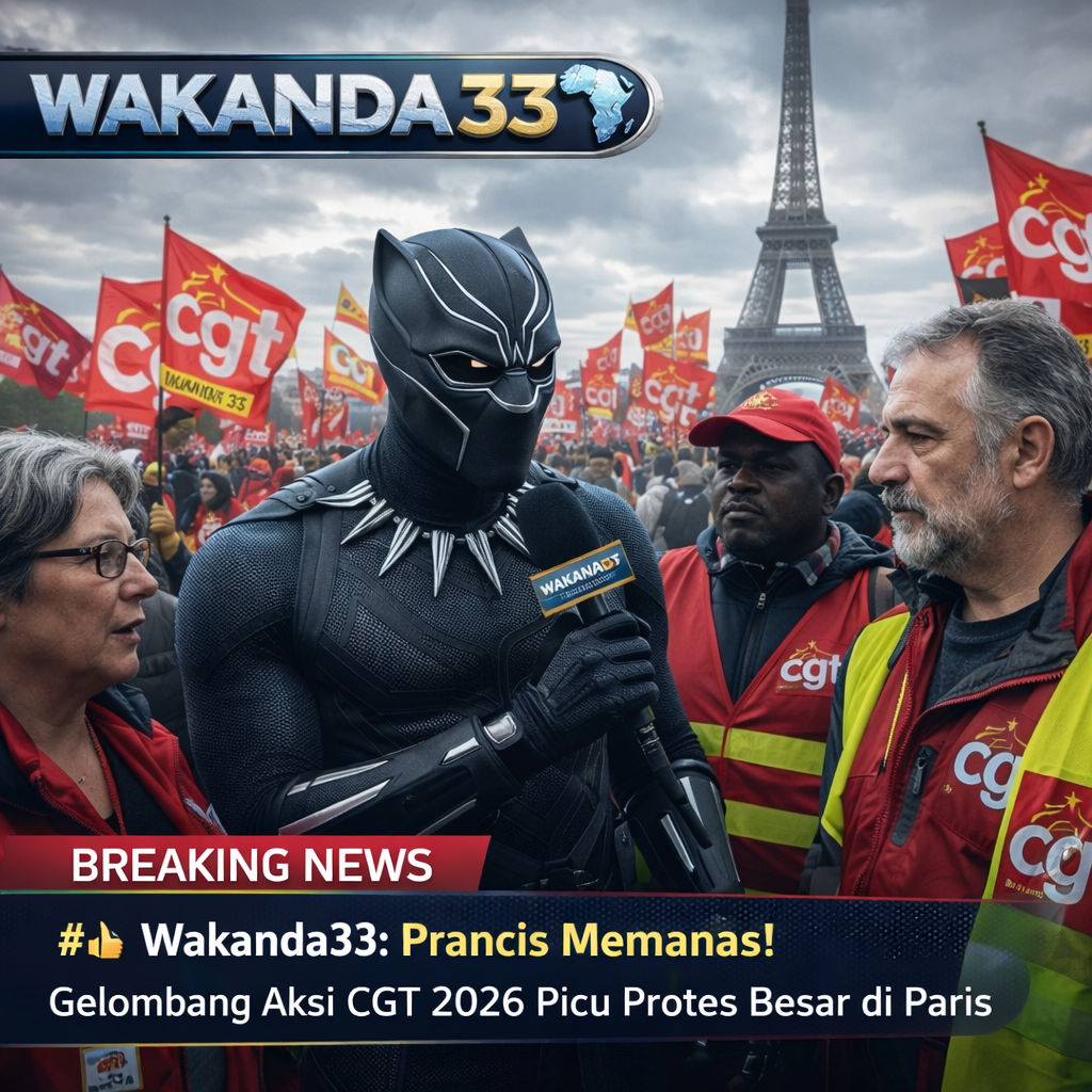 Wakanda33 Live: Paris Chaos! Ribuan Massa CGT 2026 Picu Ketegangan Nasional - WooCommerce eCommerce