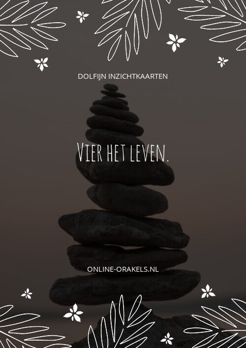 Ik vier het leven met vreugde en dankbaarheid.