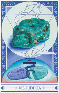 Stenen van Vishuddha