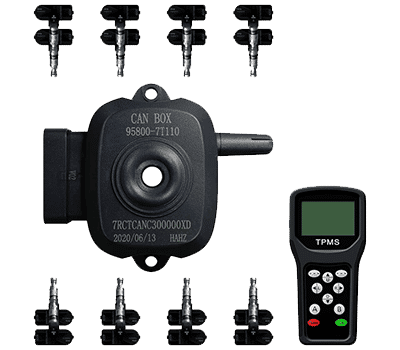Tyre pressure monitoring kit