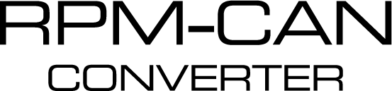 rpm-can converter