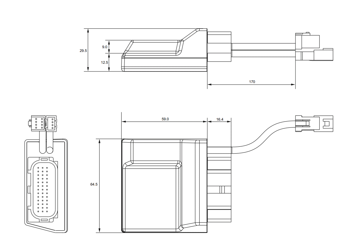 Taipan Y v2 technical drawing