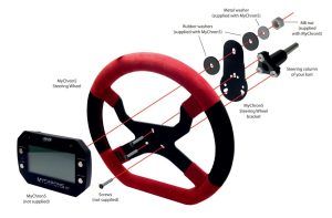 Kart steering wheel diagram