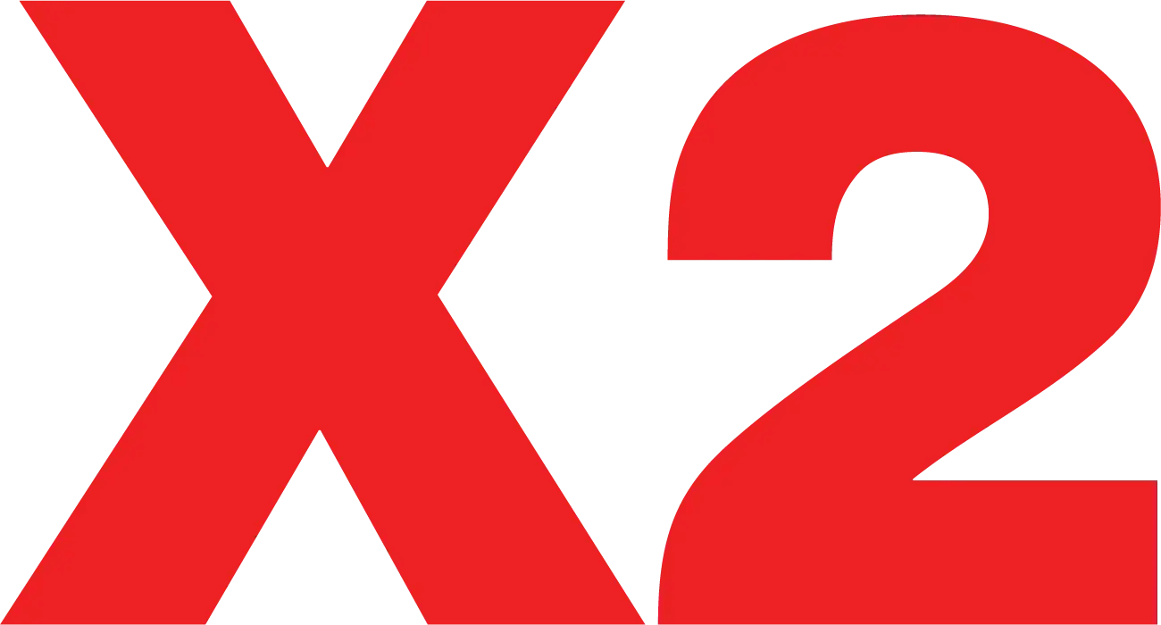 x2 logo