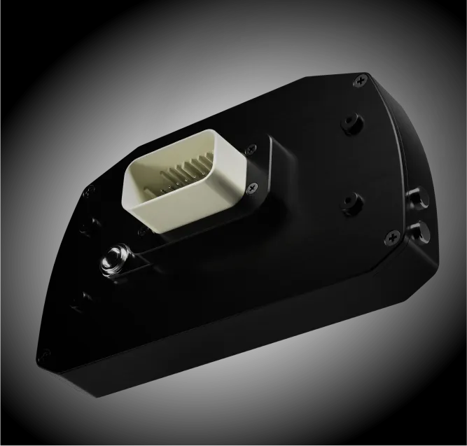 mx series digital outputs on rear of display