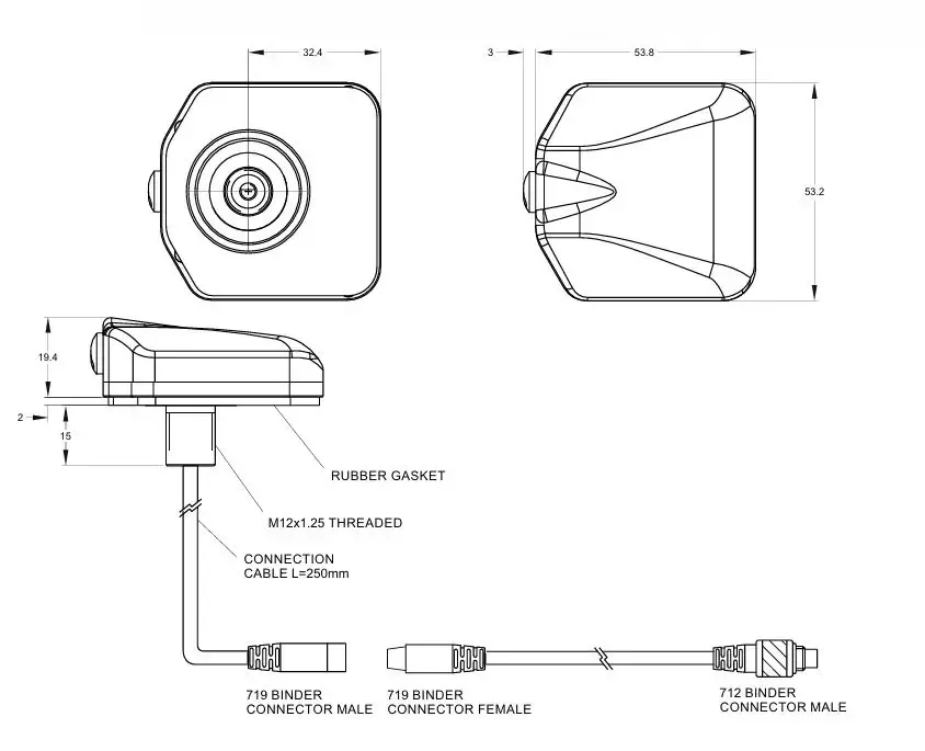 GPS09 roof mount