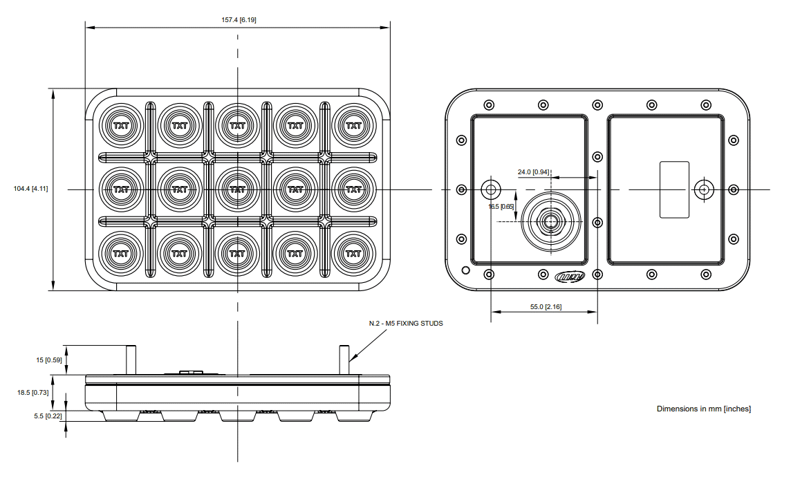 15 button diagram