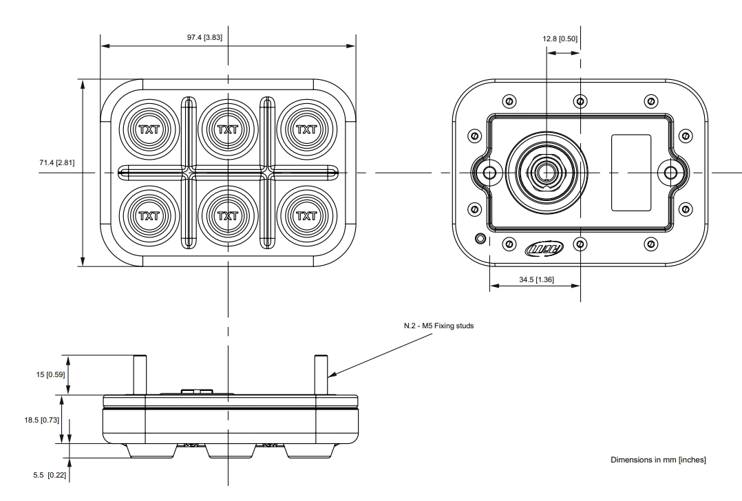 6 button diagram