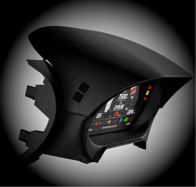 mx series digital outputs on rear of display