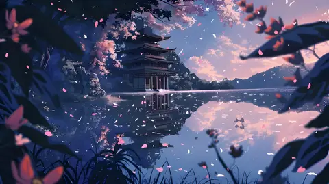 A Flutter in the Stillness wallpaper