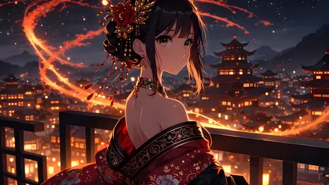 Glow Of The Lantern Province wallpaper