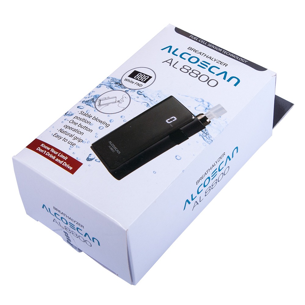 Високоселективний електрохімічний алкометр Alcoscan AL-8800 з калібруванням