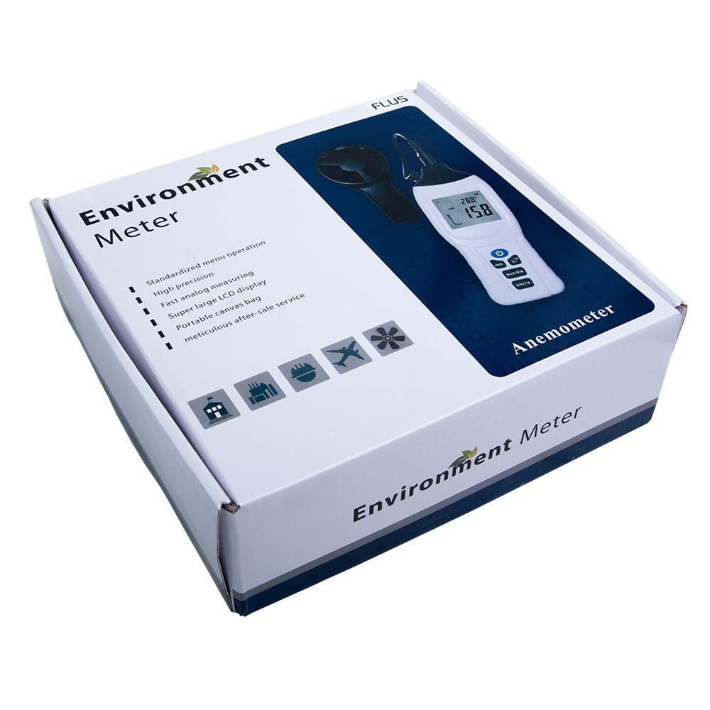 Анемометр Flus ET-935 (0,4...30 м/с) з виносною крильчаткою