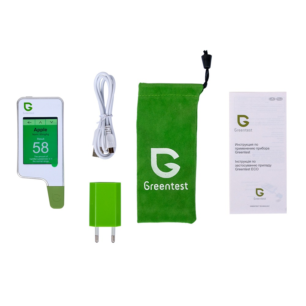 Побутовий нітратомір ANMEZ Greentest-2 New (60 овочів, фруктів, сенсорний)