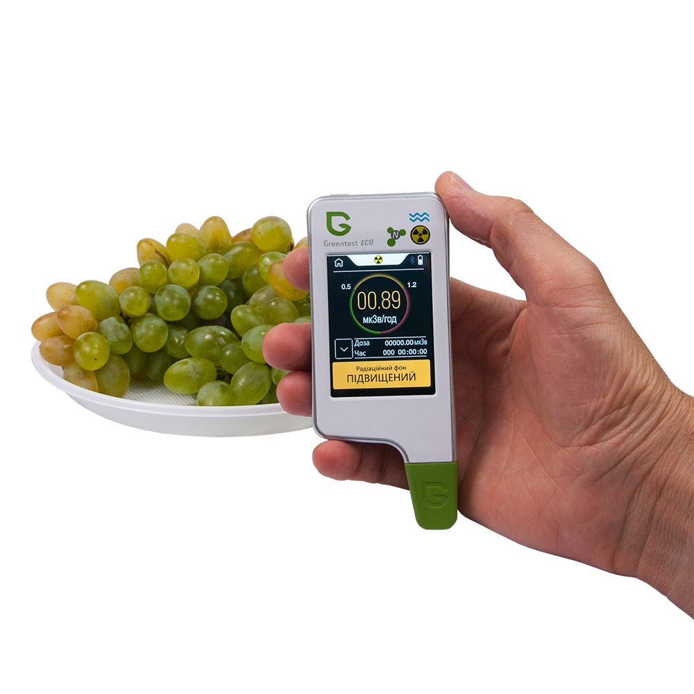 Нітратомір ANMEZ Greentest-ECO-6 (3 в 1: тестер + дозиметр + аналізатор води) з Bluetooth