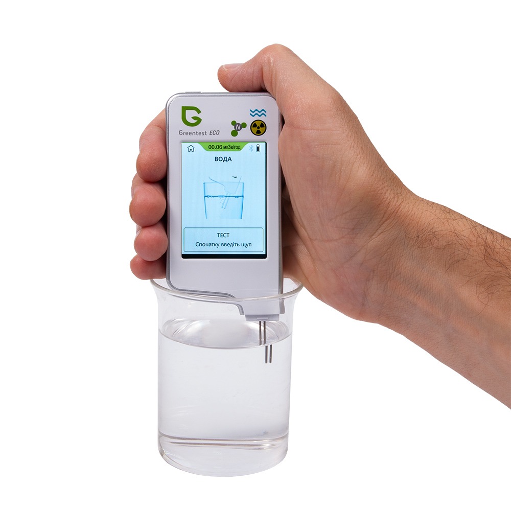 Нітратомір ANMEZ Greentest-ECO-6 (3 в 1: тестер + дозиметр + аналізатор води) з Bluetooth